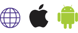 Web, Android, iOS